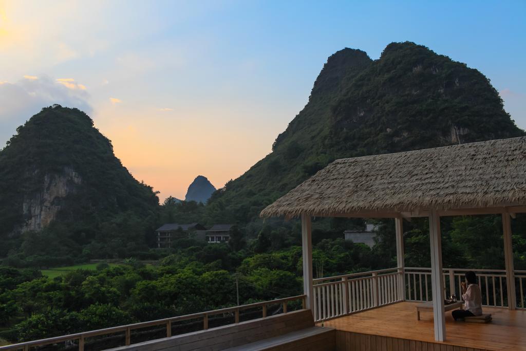 Hotel Zen Box House Yangshuo Exterior foto